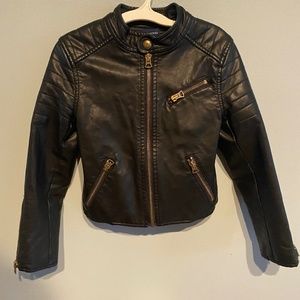 Ralph Lauren faux Leather Moto jacket